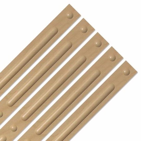 Ceilume Decorative Strips- Sandal Wood, 25PK V3-DECOSTRP-SWD